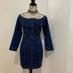 Denim dress